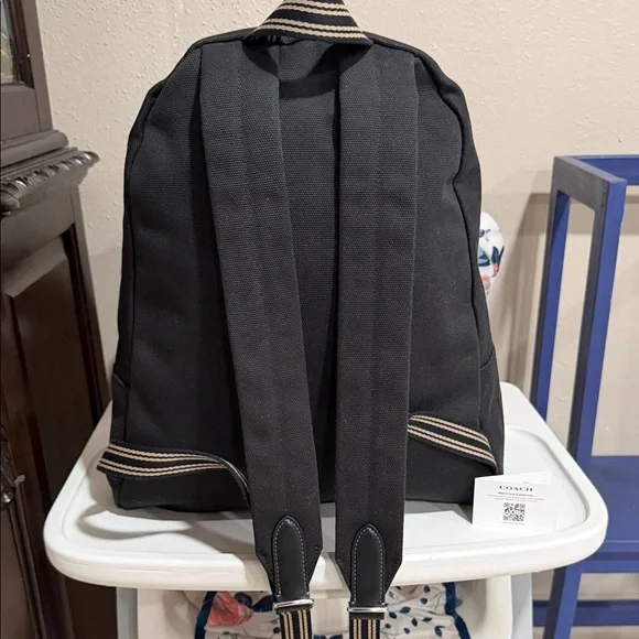 NWOT COACH Cargo Backpack Black One Size - Picture 2 of 12